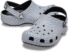 Kids' Classic Jersey Clog - Black