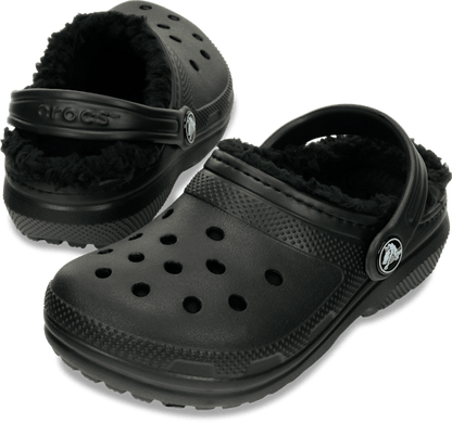 Kids' Classic Lined Clog - Black / Black