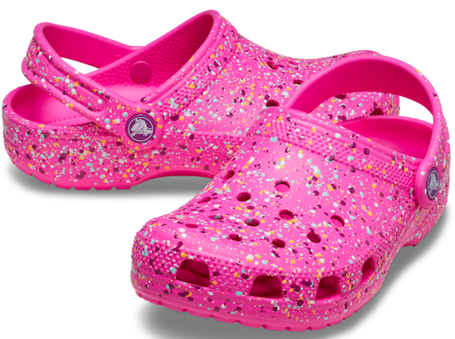 Kids’ Classic Splatter Paint Clog - Pink Crush / Multi