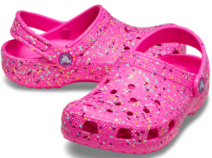 Kids’ Classic Splatter Paint Clog - Pink Crush / Multi