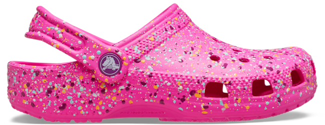 Kids’ Classic Splatter Paint Clog - Pink Crush / Multi