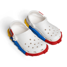Kids’ LEGO® Creativity Clog - White