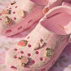 LoveShackFancy Classic Clog - Pink Milk