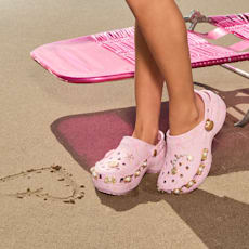 LoveShackFancy Classic Platform Clog - Ballerina Pink