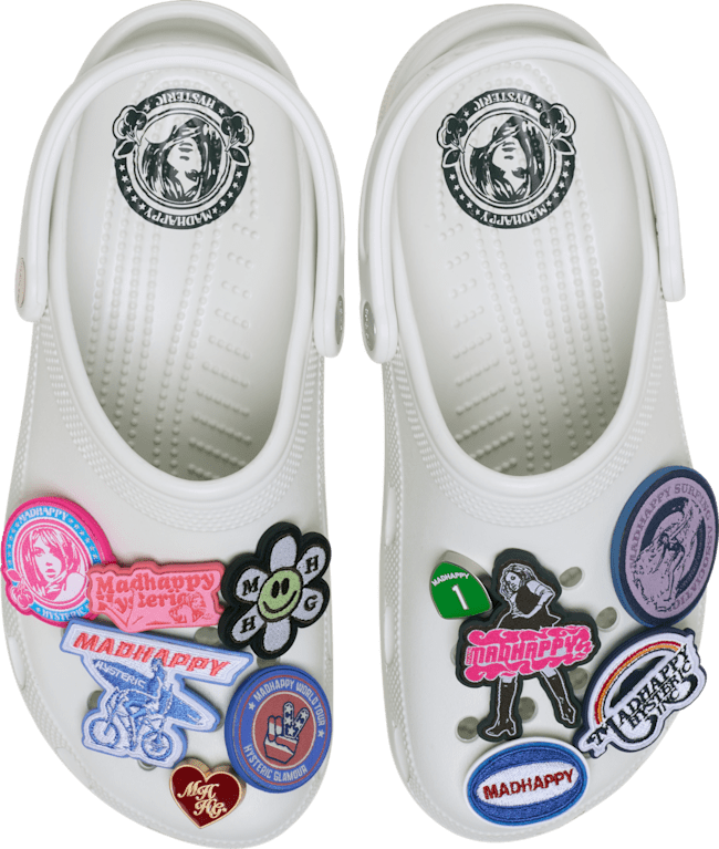 Madhappy X  Crocs Classic Clog - Almost White