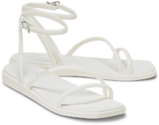 Miami Ankle Strap Sandal - Chalk