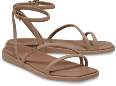 Miami Ankle Strap Sandal - Milk Chocolate