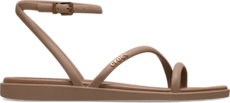 Miami Ankle Strap Sandal - Milk Chocolate