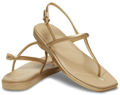 Miami Metallic Thong Flip - Gold