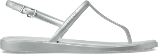 Miami Metallic Thong Flip - Silver