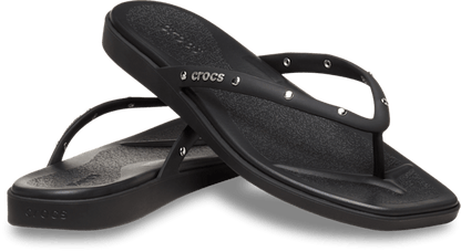 Miami Studded Flip - Black