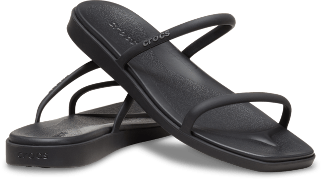 Miami Two Strap Sandal - Black