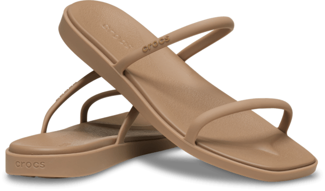 Miami Two Strap Sandal - Milk Chocolate
