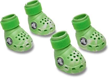 Pet Crocs Boots - Green Slime