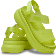 Soho Frosted Y Strap Sandal - Citrus