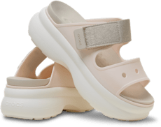 Soho Shimmer Two Strap Sandal - Peach Ice/Frappé/Chalk