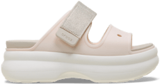 Soho Shimmer Two Strap Sandal - Peach Ice/Frappé/Chalk