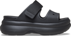Soho Two Strap Sandal - Black