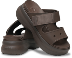 Soho Two Strap Sandal - Coffee