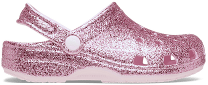 Toddler Classic Chunky Glitter Clog - Pink Milk