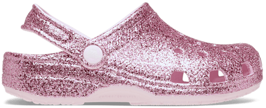 Toddler Classic Chunky Glitter Clog - Pink Milk