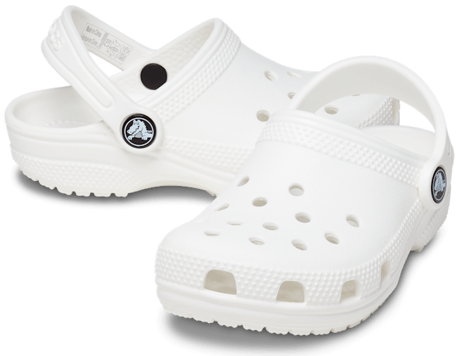 Toddler Classic Clog - White