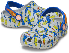 Toddler Classic Dragon Graphic Clog - Atmosphere