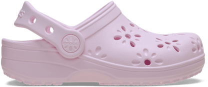 Toddler Classic Floral Cut-Out Clog - Pink Milk