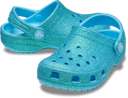 Toddler Classic Iridescent Glitter Clog - Tinted Glass