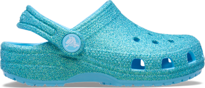 Toddler Classic Iridescent Glitter Clog - Tinted Glass
