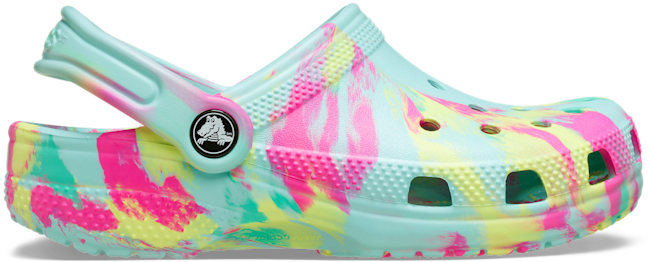 Toddler Classic Marbled Clog - Aquamarine / Multi
