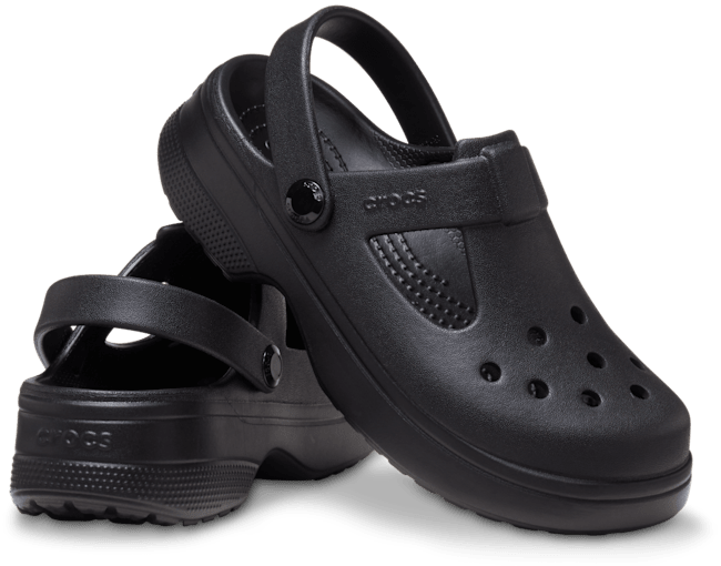 Toddler Classic Mary Jane Clog - Black