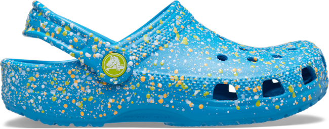 Toddler Classic Paint Splatter Clog - Marina / Multi