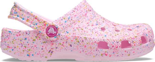 Toddler Classic Paint Splatter Clog - Pink Milk