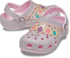 Toddler IAM Princess Clog - Pink Milk/Multi
