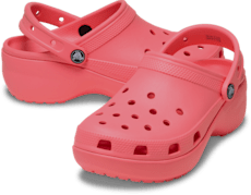 Women's Classic Platform Clog - Guava