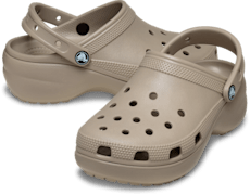 Women's Classic Platform Clog - Taupe