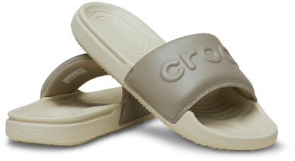 Women's Crocs All Day Slide - Bone / Taupe