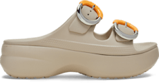 Women's Saturday Platform Dipped Buckle Sandal - Dulcé