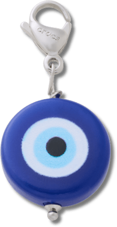 Blue and White Evil Eye Charm