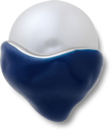 Blue Dipped Enamel SMT Pearl
