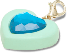 Blue Heart Sim Gem Charm