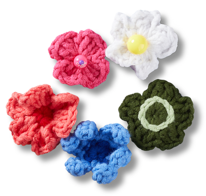 Crochet Floral Mix 5 Pack