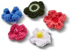 Crochet Floral Mix 5 Pack
