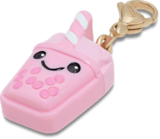 Cute Pink Boba Charm