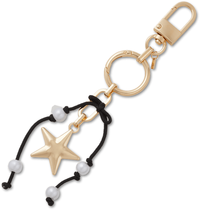 Favorite Icons Bag Charm - Star Gold