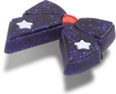 Glittery Blue Bow
