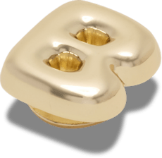Gold Bubble Letter B