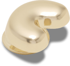 Gold Bubble Letter C