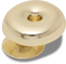 Gold Bubble Letter O